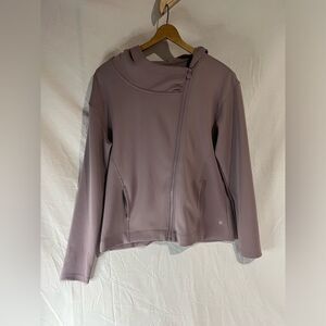 Apana, woman’s sz MED, athletic jacket,  dusty purple color! Cute!